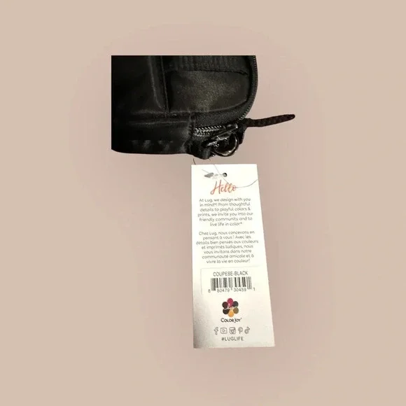 Lug Coupe SE Convertible Crossbody Bag - New with Tags - Black - Picture 3 of 5